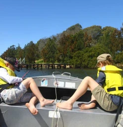 Aluminium Tinnies for Hire at Greenwell Point for some Family Fun Time