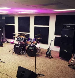Large, professional rooms.
