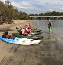Guided kayaking fishing Tours