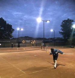Social night tennis