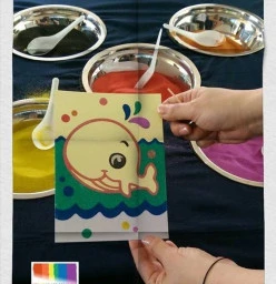 Creating A Sand Art Card With Colured Sand!, contact us for pricing there is different packs.