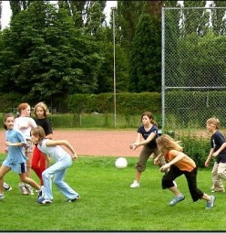 Dodgeball Outdoor Party