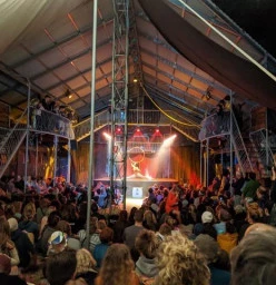 The Bus Station Venue during the festival in 2020