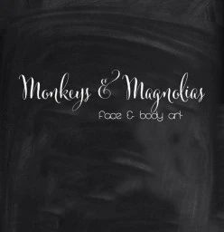 Monkeys and Magnolias a Face and Body Art