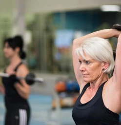 Aquahub gym and free weights area