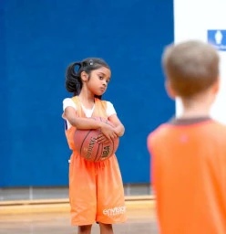 Thinking - Basketball Girl