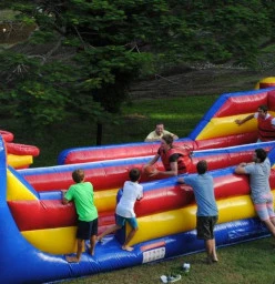 Basketball Bungee Run