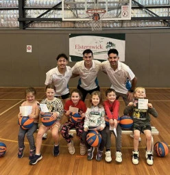 Our Basketball Graduates from Term 3! (5-6 year olds)