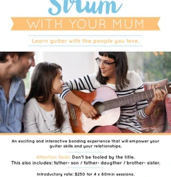 Strum with your mum - Learn guitar with the people you love Warriewood 1