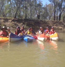 CANOEING TOURS The Goulburn is ideal for canoeing, camping, bush walking and fishing. Between Shepparton and Echuca (the setting for our canoe adventures!) it flows through remote pristine bushland, in the southern region of huge Barmah Forest. Camp at ou