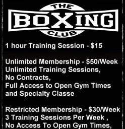 The Boxing Club Hoppers Crossing 1