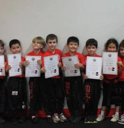 Mini Mantis (ages 4-6) after their gradings