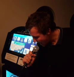 Karaoke system in action