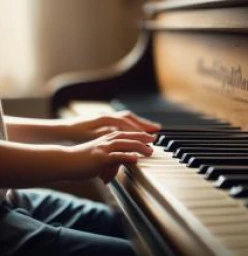 piano hands playing piano