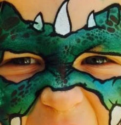 Neon Splash Face Painting Lilydale 1