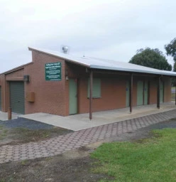 Our Clubrooms at Golding Oval. If you visit us, please make yourself know to those at the desk that will be under the veranda.