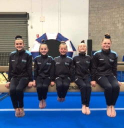 Girls Competitive Gymnastics team