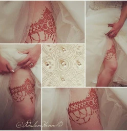 wedding henna - both traditional & western styles - Organic henna by Adnilem Henna Artist