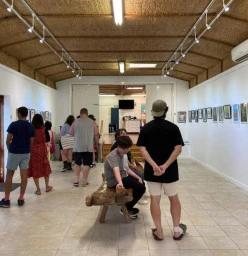students teacher exhibition