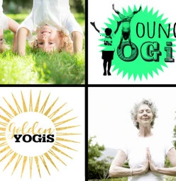 Young & Golden Yogis -always young at heart! Yoga for children, Families and Seniors.