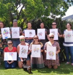 sip and sketch art classes