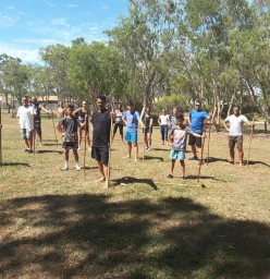 Mau rakau every Sunday 9 - 10 am