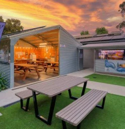 Facilities - Camp Kitchen, Bike Wash, Picnic & BBQ Areas