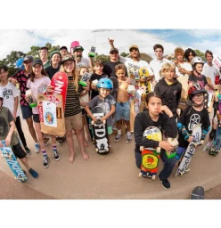 Fully stoked Skateboarding legends
