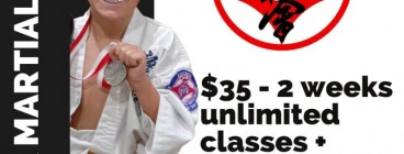 {GET STARTED OFFER} Get 2 weeks Unlimited Martial Arts Training PLUS a FREE Uniform for ONLY $25 (Total Value over $150) Leumeah Karate Classes &amp; Lessons