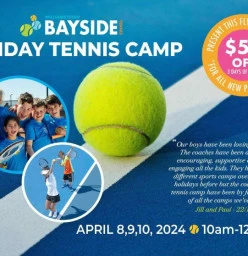SAVE $50 OFF 3 DAYS OF TENNIS CAMP! Williamstown Tennis Coaches &amp; Instructors