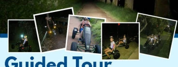 Pedal Go-Kart Night Tours Coolum Beach Entertainment School Holiday Activities
