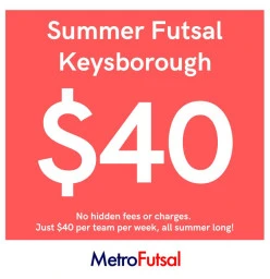Cheapest Futsal in Melbourne - $40 per game! Keysborough Indoor Soccer - Futsal Venues