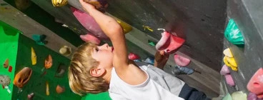 Half price entry every Thursday throughout October Greenfields Indoor Rock Climbing Classes &amp; Lessons