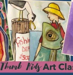 Inky Thumb - Kids Art Classes Point Cook Art Classes &amp; Lessons