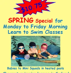 $10.75 swimming lessons Terrey Hills Swimming Classes &amp; Lessons