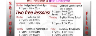 FREE UNIFORM Lindisfarne Karate Clubs