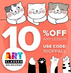 10% Off Any Lesson Box Hill North Arts &amp; Crafts School Holiday Activities