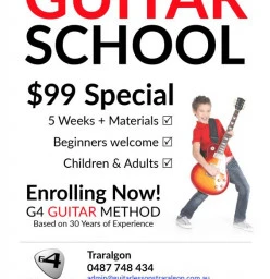 $149 SPECIAL! Traralgon Guitar Schools