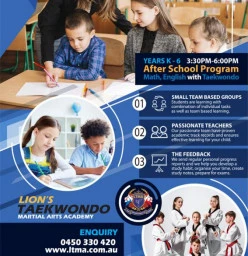 After school Tutoring North Parramatta Taekwondo Classes &amp; Lessons