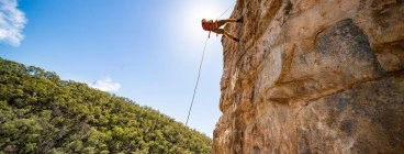 Rock Climb and Abseil at Morialta Conservation Park Adelaide City Centre Tours