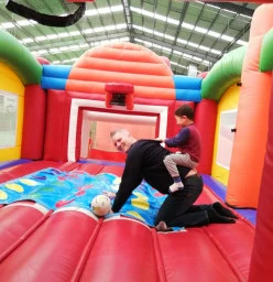 Private Function of Space Jump Inflatables ($420) Springvale South Play School Holiday Activities