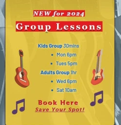 Kids Group Guitar Lessons (Ages 7+) Narraweena Guitar Classes &amp; Lessons