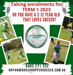$10 off enrolment of Term 1 throughout December 2023 Chermside West Soccer Classes &amp; Lessons