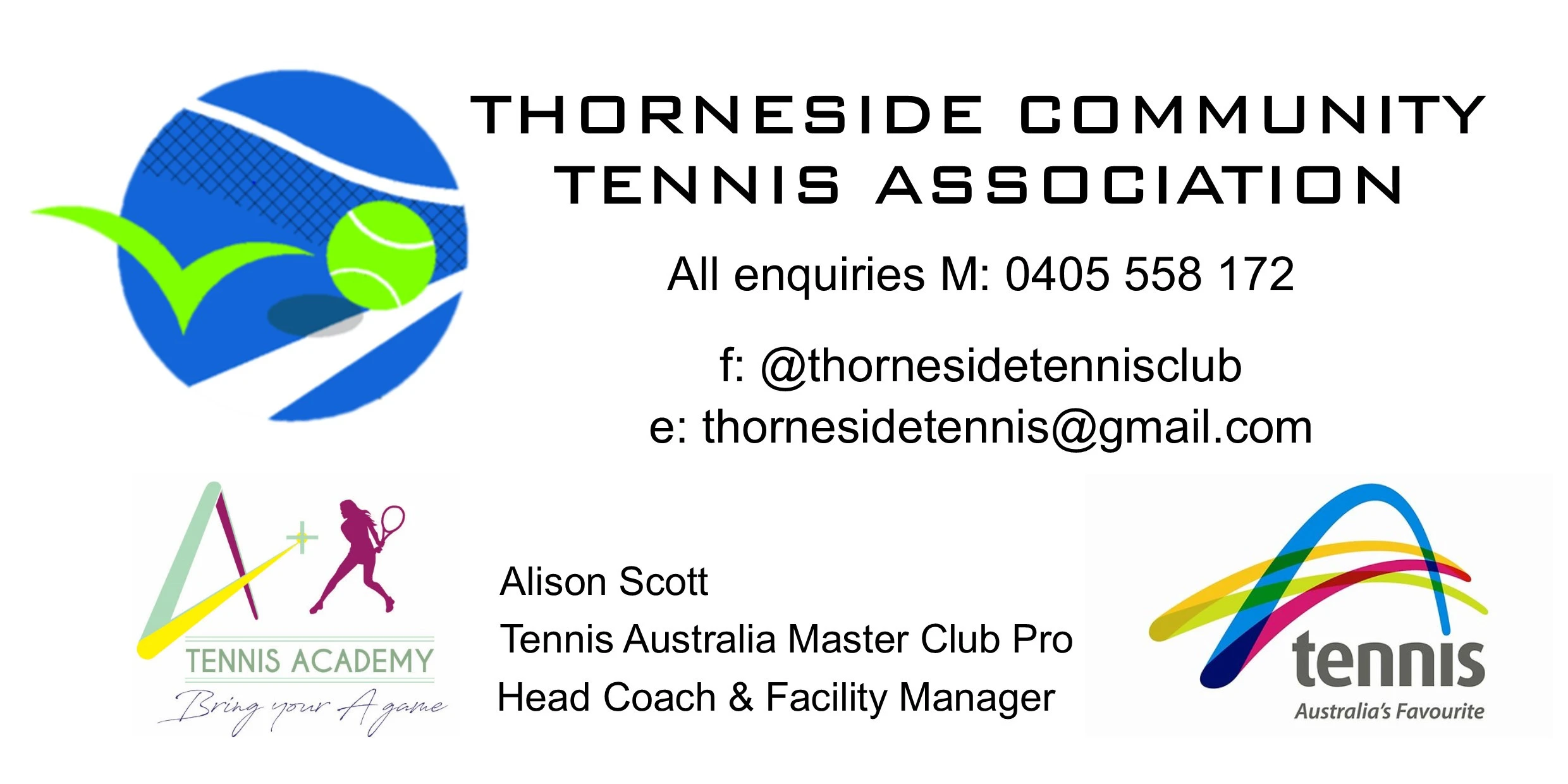 Thorneside Community Tennis Association
