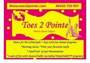 Toes 2 Pointe