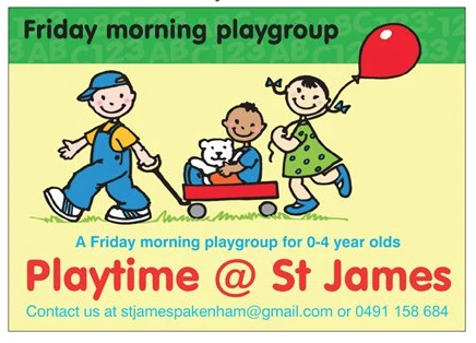 Playtime at St James