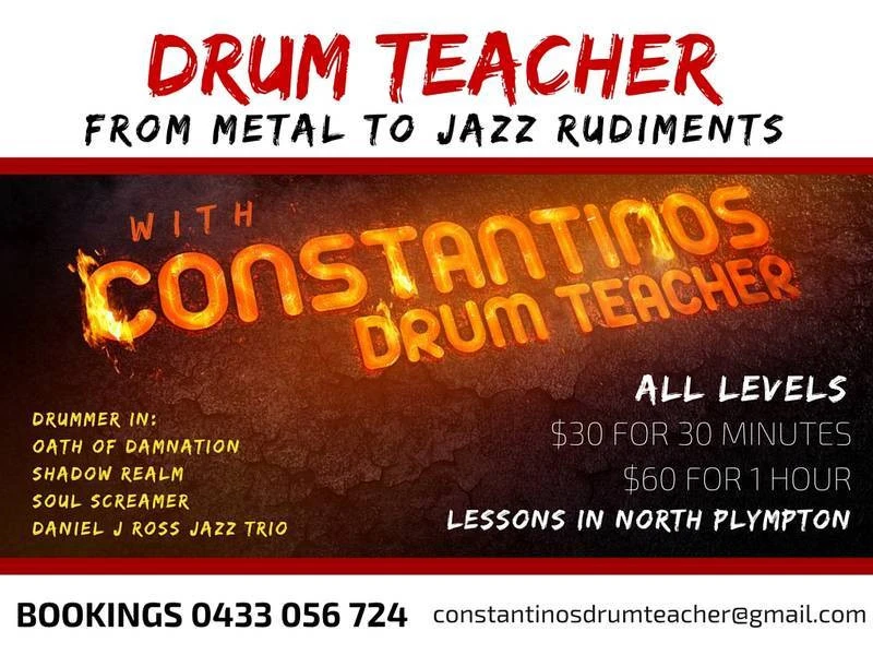 Constantinos Drum Teacher