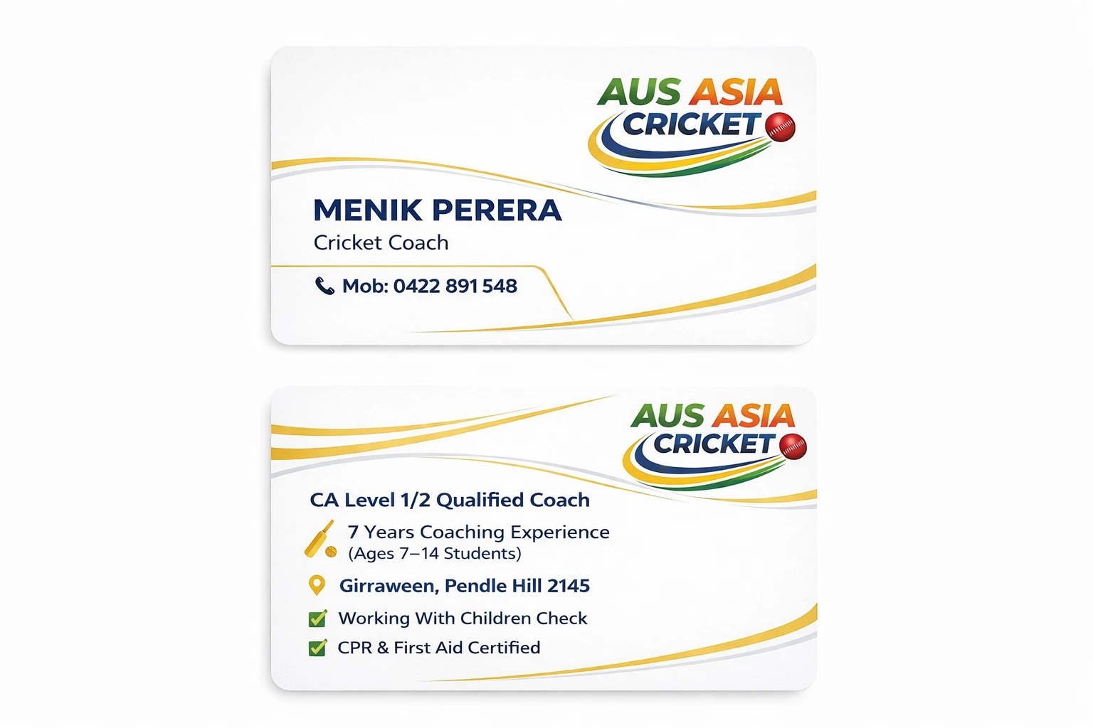 Aus Asia Cricket
