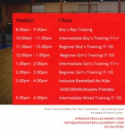 First session free Bardon BasketBall School Holiday Activities
