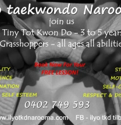 2 WEEKS OF FREE TRAINING ! Narooma Taekwondo Clubs